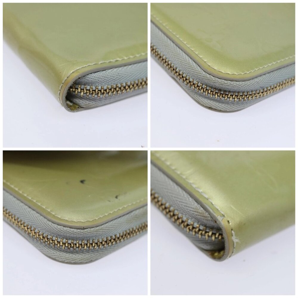 LOUIS VUITTON Monogram Vernis Eldridge Long Wallet Gris M91158 LV Auth 81320 - Picture 14 of 15